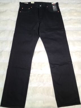 Levi's 501 '93 Straight Black Jeans Men 36x34 NEW